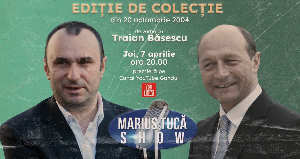 Marius Tuc Show Ncepe Joi Aprilie De La Ora Live Pe Gandul