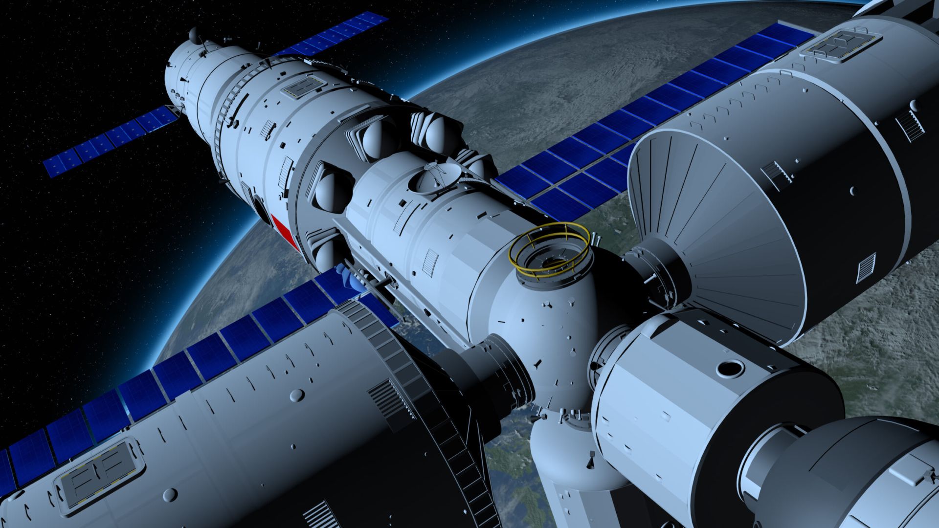 China își extinde stația spațială cu încă trei module