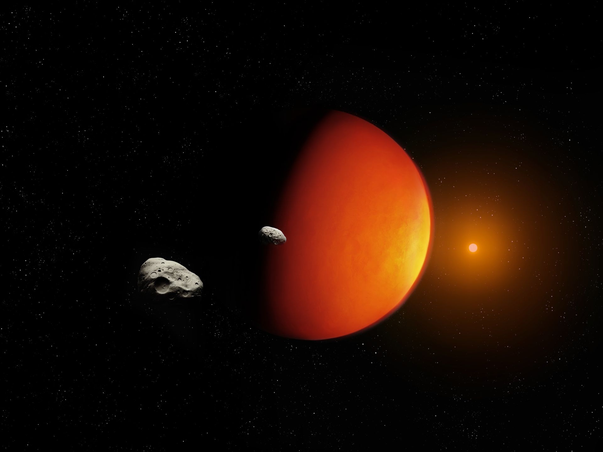 A fost confirmat un nou asteroid troian care împarte orbita cu Marte