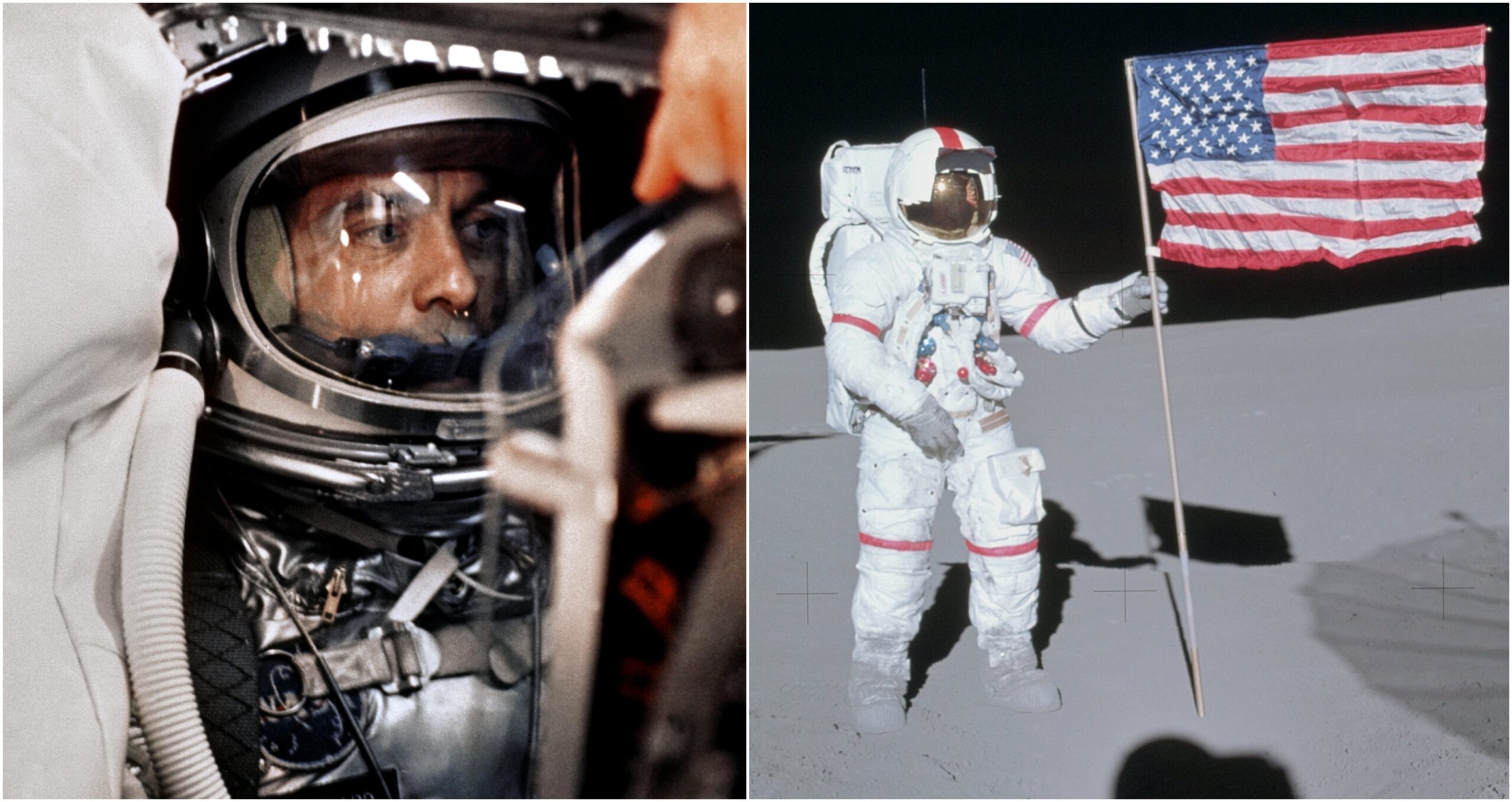 Alan Shepard, primul american în spațiu și singurul om care a jucat golf pe Lună