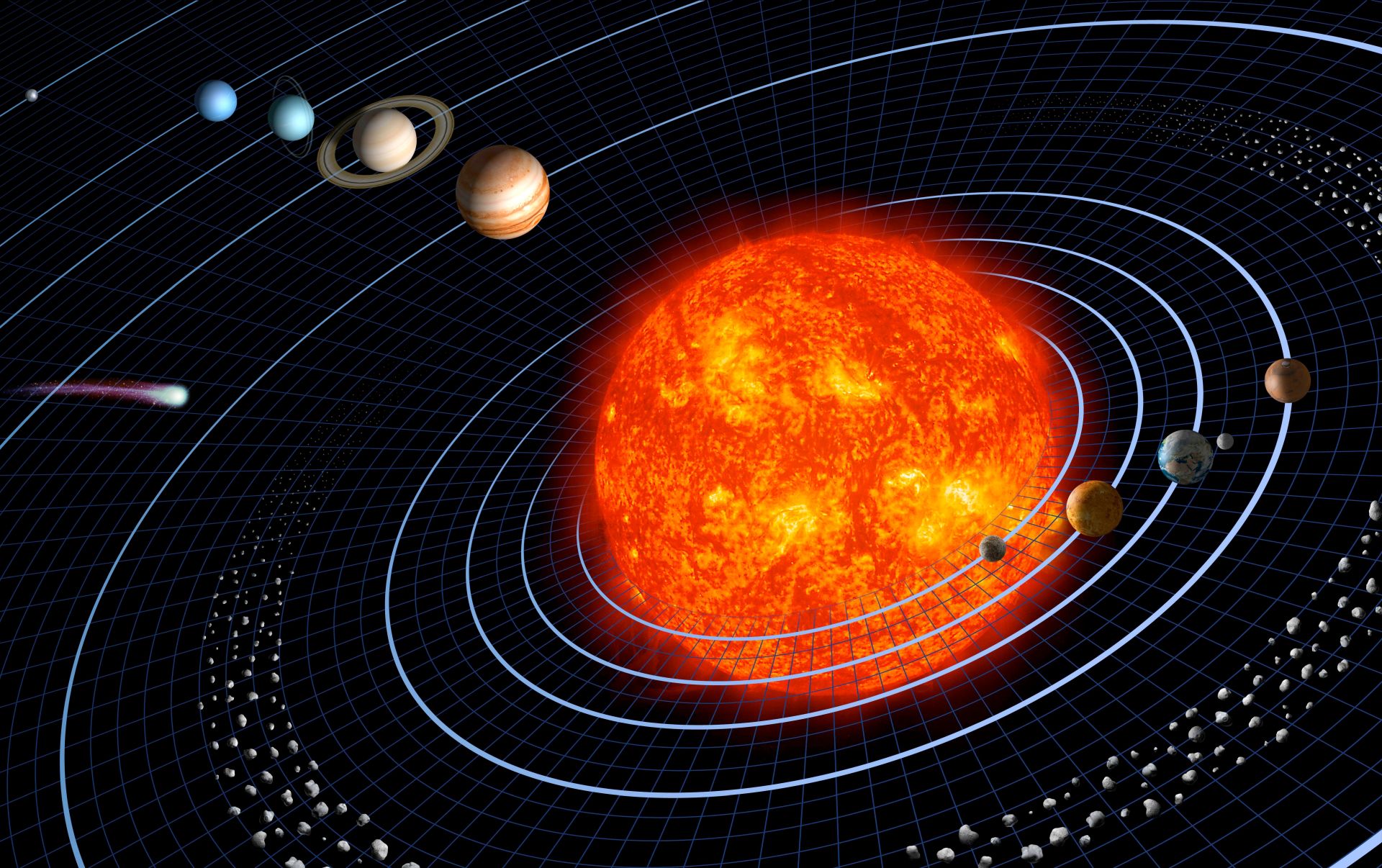 Oamenii de știință spun că ceva ar fi vizitat Sistemul Solar și ar fi rearanjat planetele